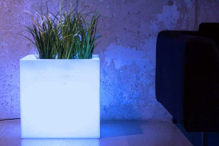LED Puķupods Pixel Pot H:50CM