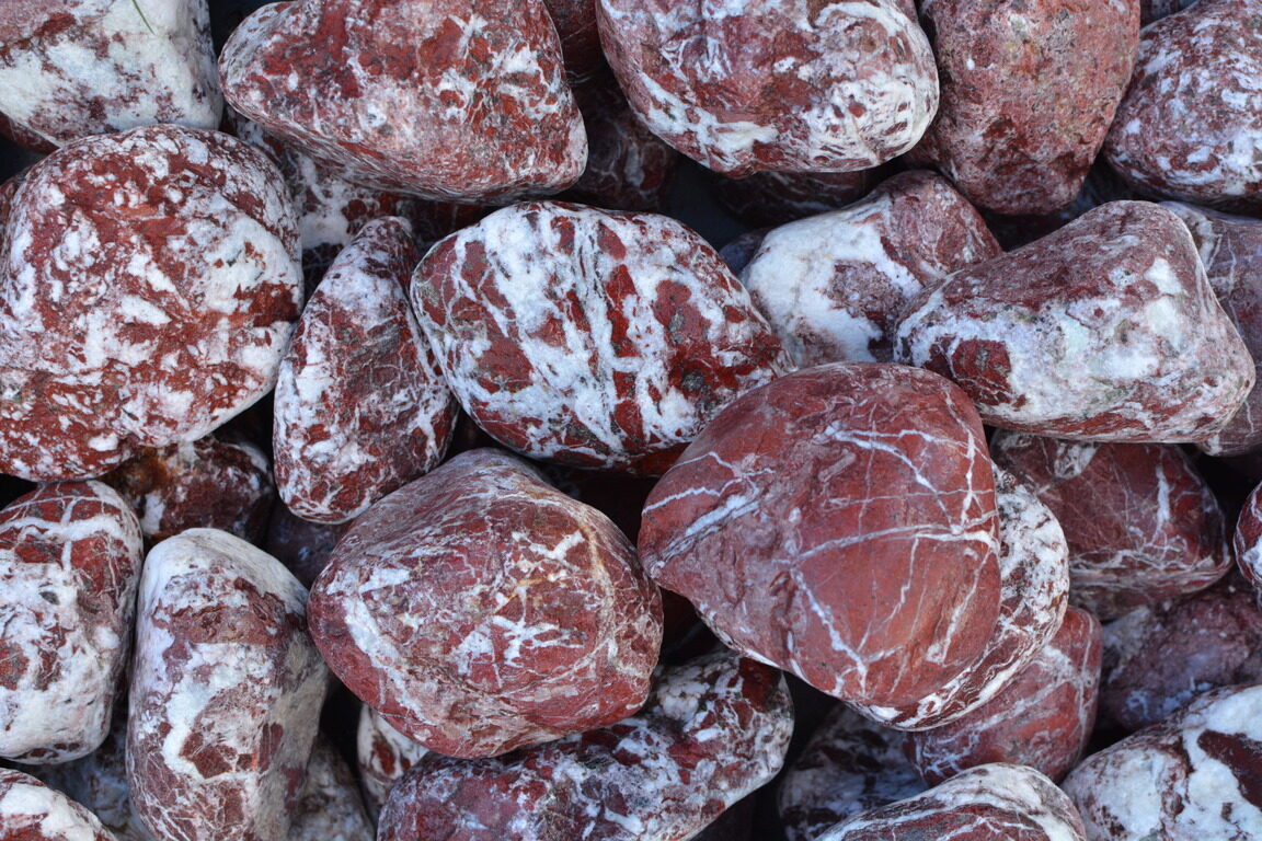 Dekoratīvie akmeņi Cherry 40-80mm, 20kg