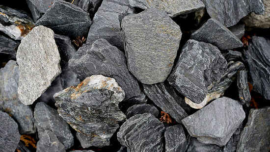 Dekoratīvās šķembas Dark Stone 30-60 mm, 20 kg