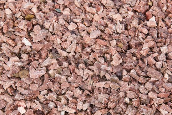 Dekoratīvie akmeņi - šķembas Kvarzs Pink 5-10mm, 20kg