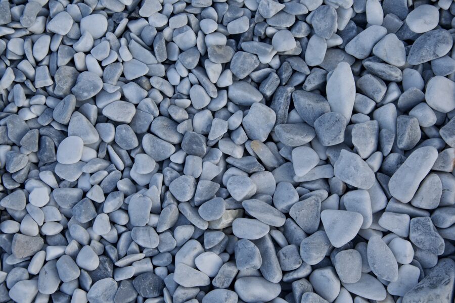 Dekoratīvie akmeņi Ice Blue 7-15mm, 20kg 