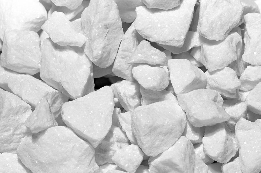 Dekoratīvie akmeņi - šķembas White Angel 16-32mm, 20kg