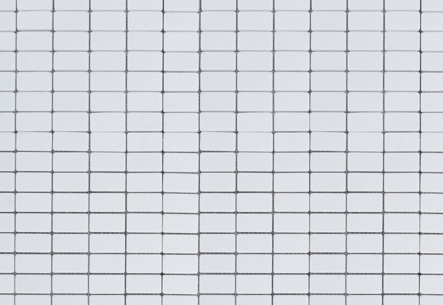 Mosaic Tumbled Thasos 2,85x5cm
