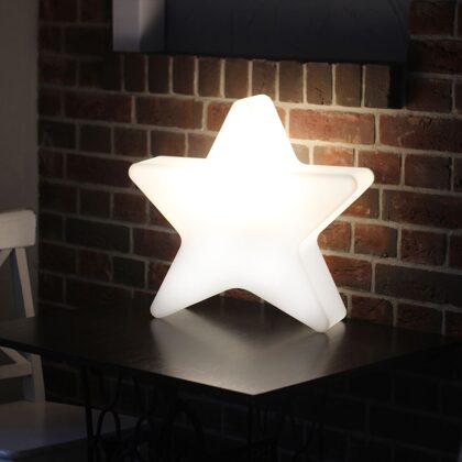 Stilīga LED dekoratīvā lampa zvaigzne 